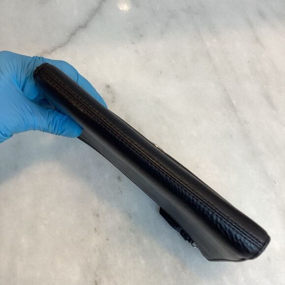 Coach VintageTrifold Leather Full Sized Wallet with Snaphead Button Flap Closure - Picture 8 of 16